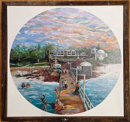 Isle of wight Print (Framed)